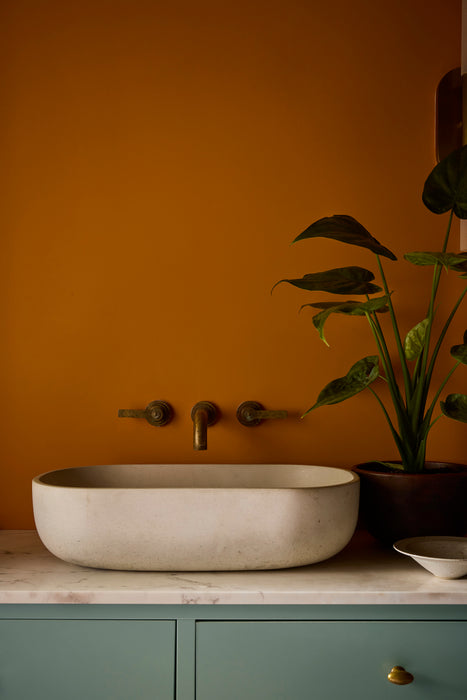 LITTLE GREENE Farbe - Ashes of Marigold - 350-Farbe-Vintage Kontor-Absolute Matt Emulsion-1 l-Vintage Kontor