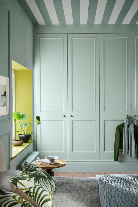 LITTLE GREENE Farbe - Celestial Blue Deep - 366-Farbe-Vintage Kontor-Absolute Matt Emulsion-1 l-Vintage Kontor