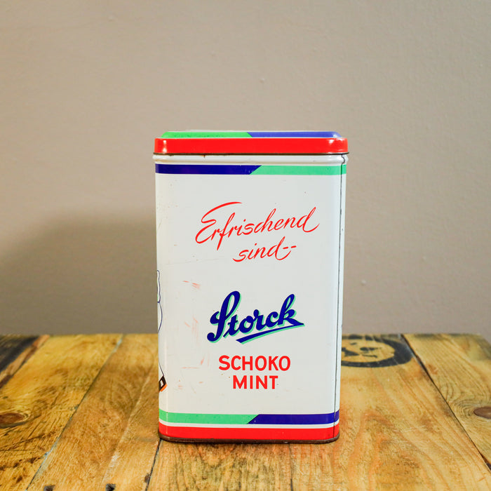Blechdose Storck Schoko Mint — Vintage Kontor Blechdose Storck Schoko Mint — Vintage Kontor