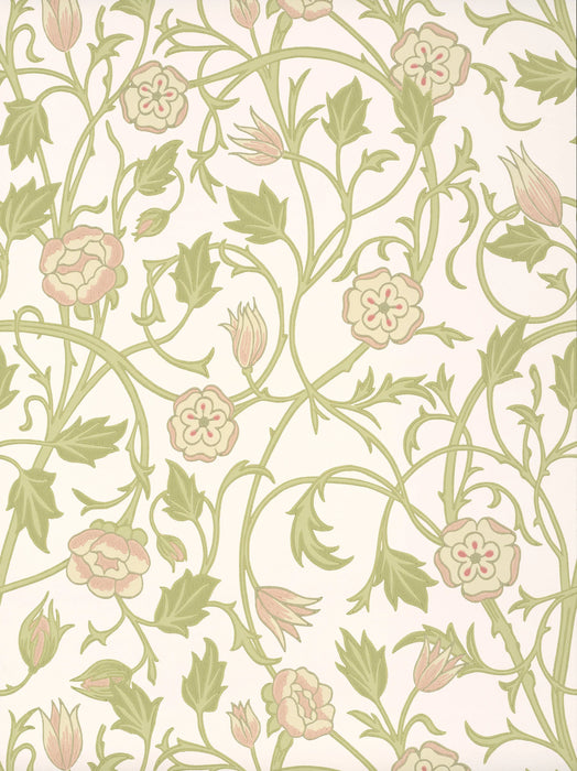 LITTLE GREENE Tapete - Mays Tulip - Clay-Tapete-Vintage Kontor-Vintage Kontor