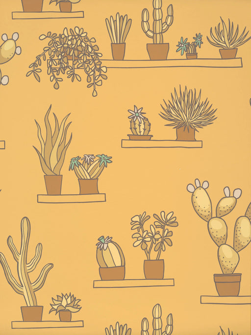 LITTLE GREENE Tapete - Mr Straw's Greenhouse - Light Gold-Tapete-Vintage Kontor-Vintage Kontor