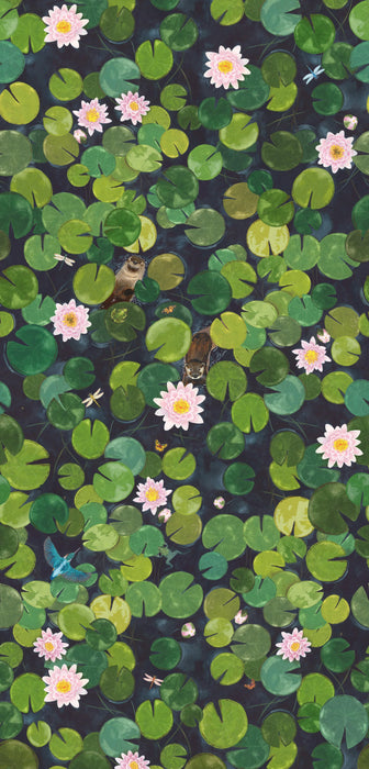 LITTLE GREENE Tapete - Lily Pad - Hopper-Tapete-Vintage Kontor-Vintage Kontor