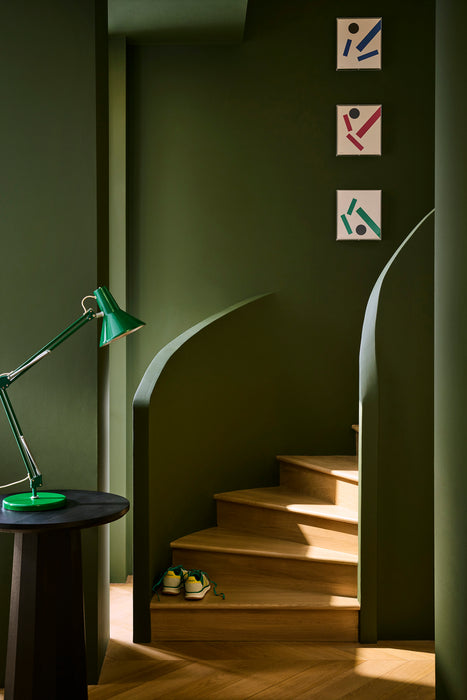 LITTLE GREENE Farbe - Oilcloth - 362-Farbe-Vintage Kontor-Absolute Matt Emulsion-1 l-Vintage Kontor