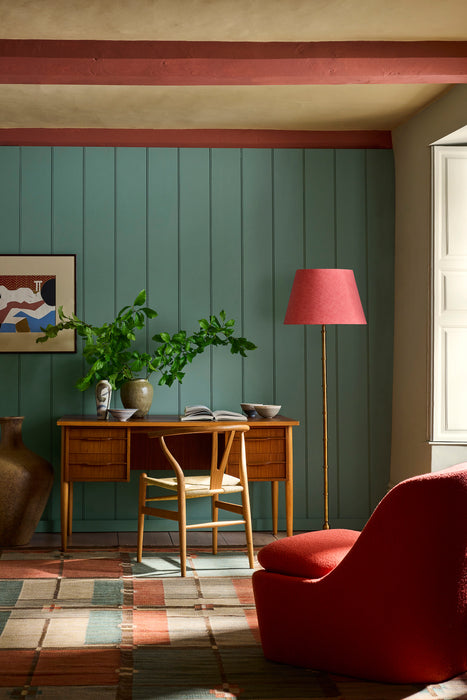 LITTLE GREENE Farbe - Perpetual Blue - 348-Farbe-Vintage Kontor-Absolute Matt Emulsion-1 l-Vintage Kontor