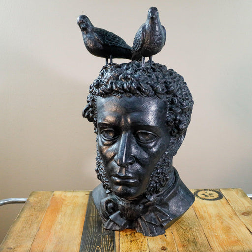 Alexander Puschkin Skulptur, Kopf -