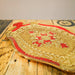 Florentiner Tablett rot und gold-Vintage Kontor-Vintage Kontor