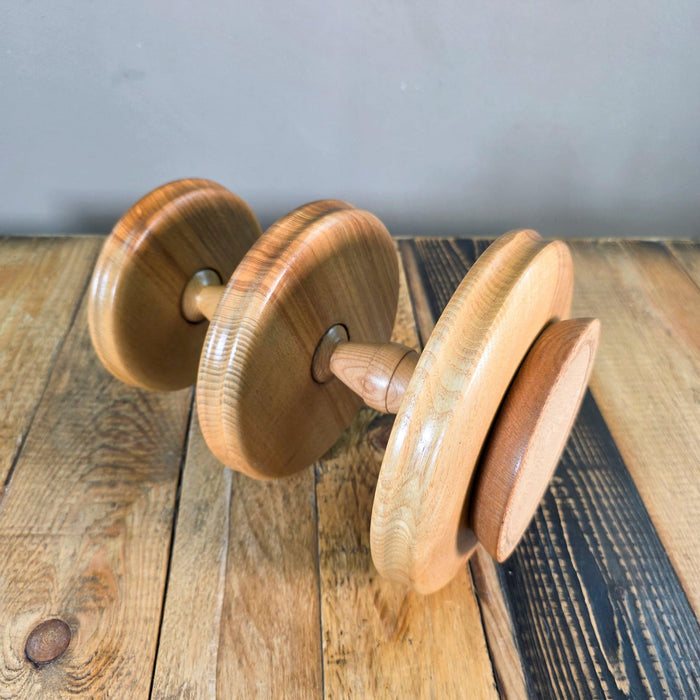 Gedrechselte Etagere aus Holz-Vintage Kontor-Vintage Kontor