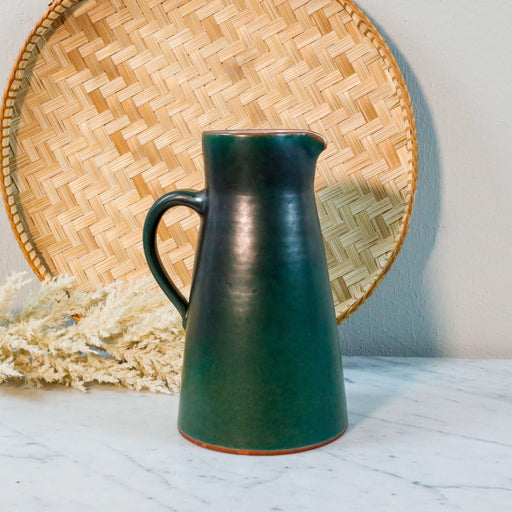 Keramik Kanne in grün, Vase -