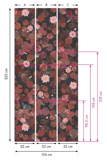 LITTLE GREENE Tapete - Lily Pad - Adventurer-Tapete-Vintage Kontor-Vintage Kontor