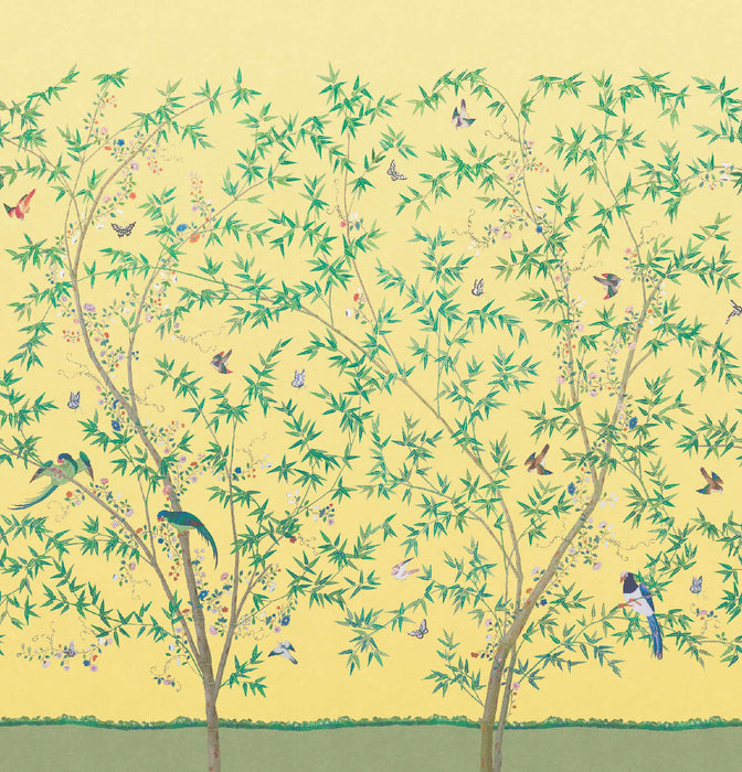 LITTLE GREENE Tapete - Belton Scenic - Sunbeam-Tapete-Vintage Kontor-Vintage Kontor