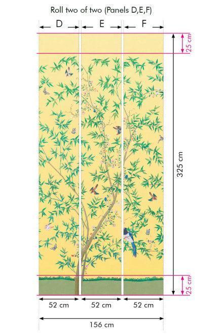 LITTLE GREENE Tapete - Belton Scenic - Sunbeam-Tapete-Vintage Kontor-Vintage Kontor