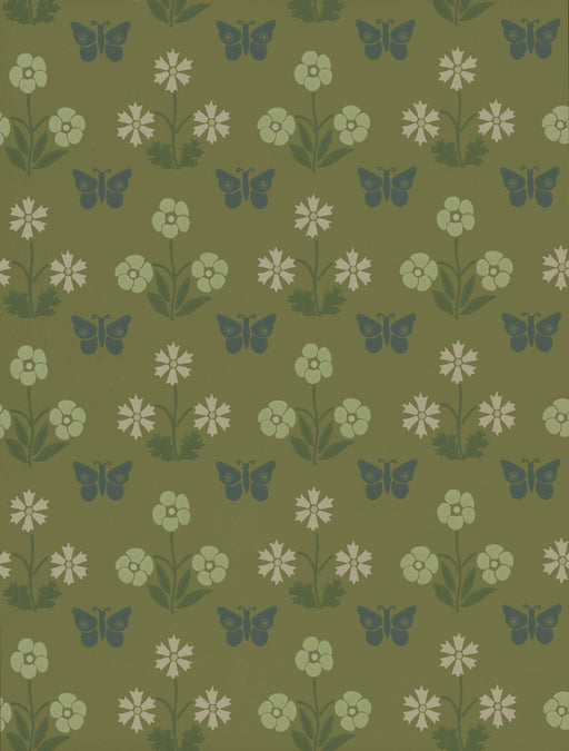 LITTLE GREENE Tapete - Burges Butterfly - Garden-Tapete-Vintage Kontor-Vintage Kontor
