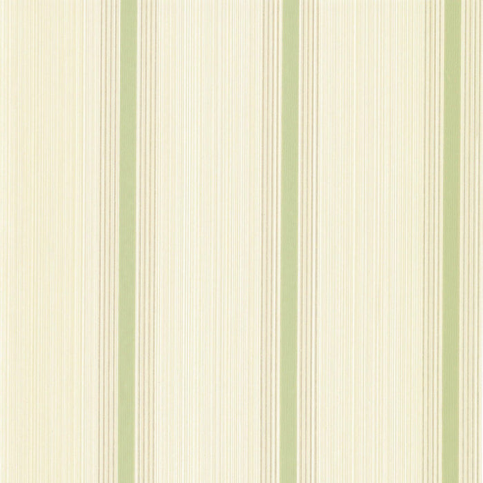 LITTLE GREENE Tapete - Cavendish Stripe - Brush Green -