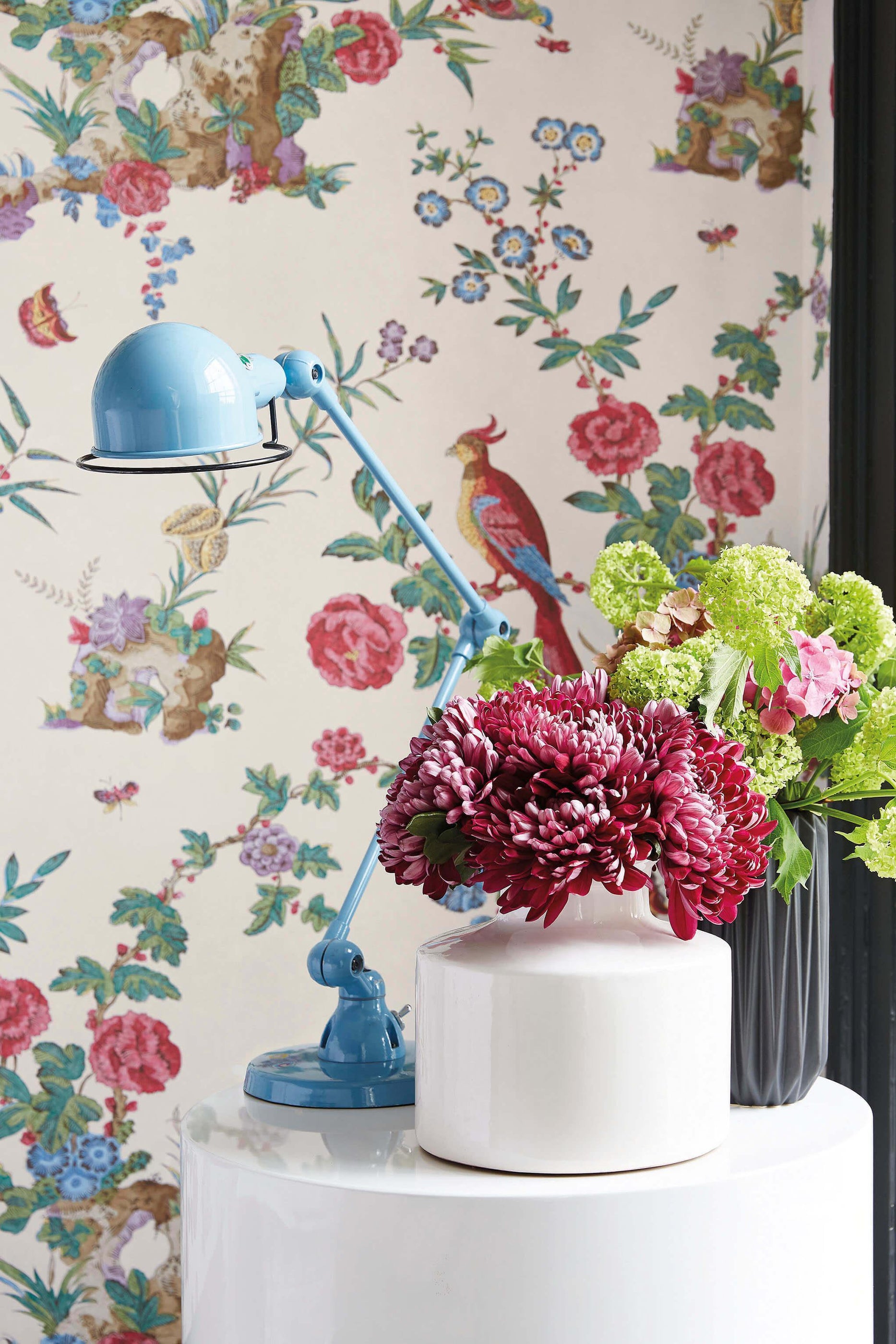 LITTLE GREENE Tapete - Darwin - Azure