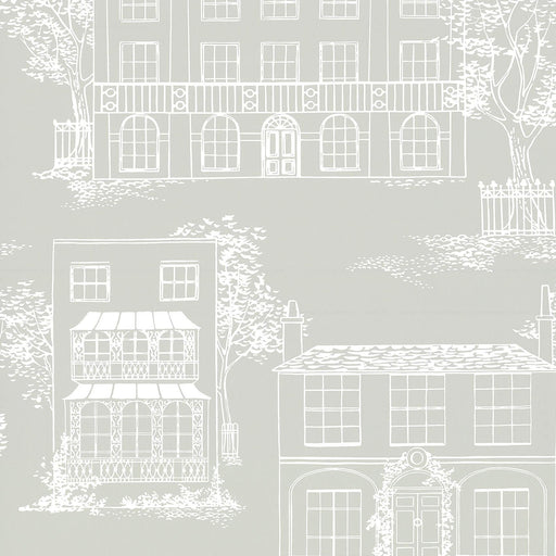 LITTLE GREENE Tapete - Hampstead - Cool Grey-Tapete-Vintage Kontor-Vintage Kontor