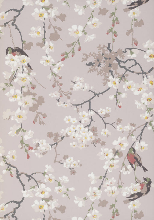 LITTLE GREENE Tapete - Massingberd Blossom - Grey -