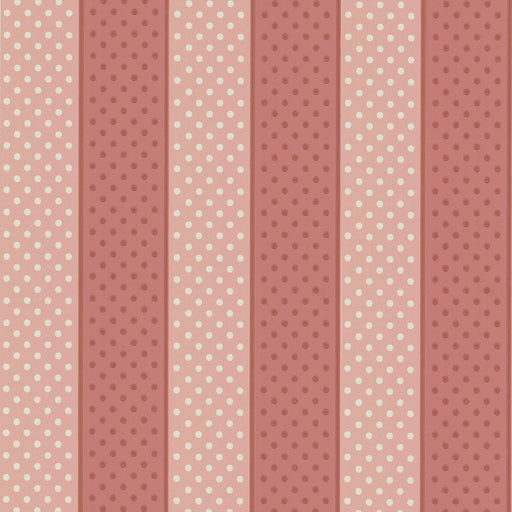 LITTLE GREENE Tapete - Paint Spot - Strawberry Cream -