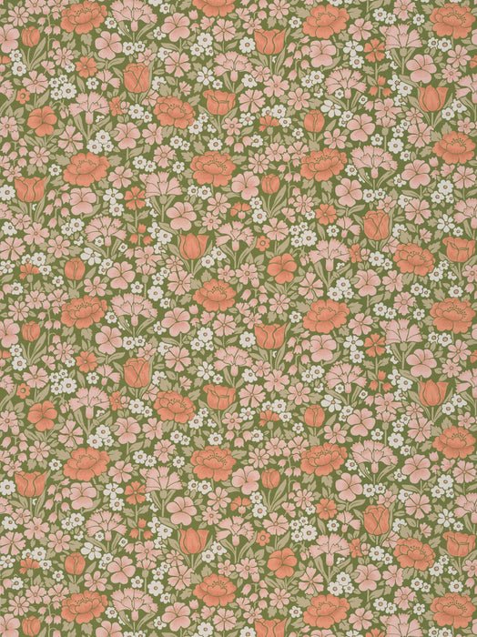 LITTLE GREENE Tapete - Spring Flowers - Garden-Tapete-Vintage Kontor-Vintage Kontor