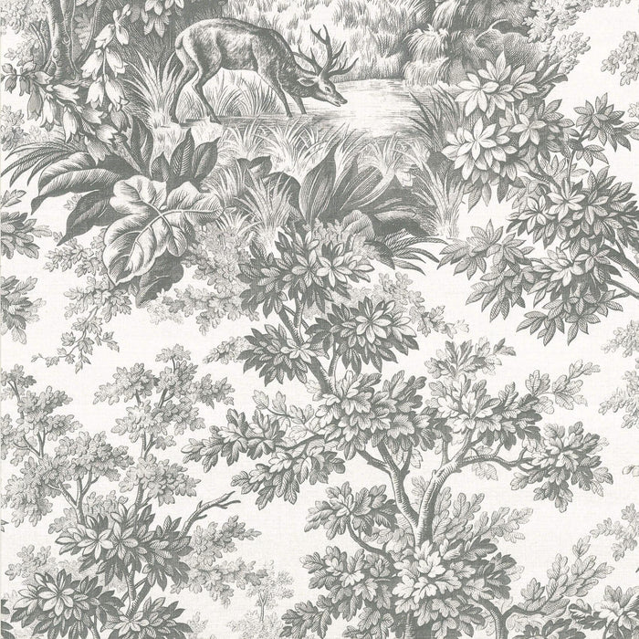 LITTLE GREENE Tapete - Stag Toile - Moss -