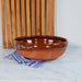 Mediterrane Schale aus Keramik, teilglasiert-Vintage Kontor-Vintage Kontor