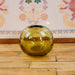 Muranoglas Vase, gelb -