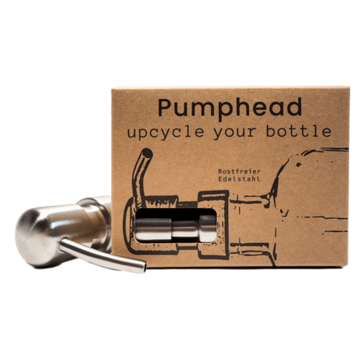PUMPHEAD - upcycle your bottle, Silber-Pumphead-Vintage Kontor-Vintage Kontor