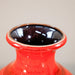 Rote Vase, Bay Keramik -