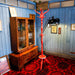 Roter Garderobenständer, Garderobe, 70iger-Vintage Kontor-Vintage Kontor