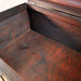 Schatztruhe aus Holz mit Leder bezogen-Truhe-Vintage Kontor-Vintage Kontor