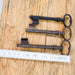 Schlüssel, Set aus drei-Vintage Kontor-Vintage Kontor
