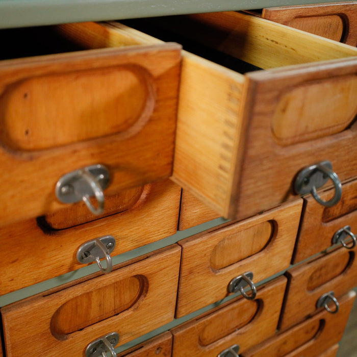 Schubladenschrank, Werkstattschrank, aufgearbeitet-Schubladenschrank-Vintage Kontor-Vintage Kontor