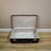 Schwarzer Koffer, Vintage -