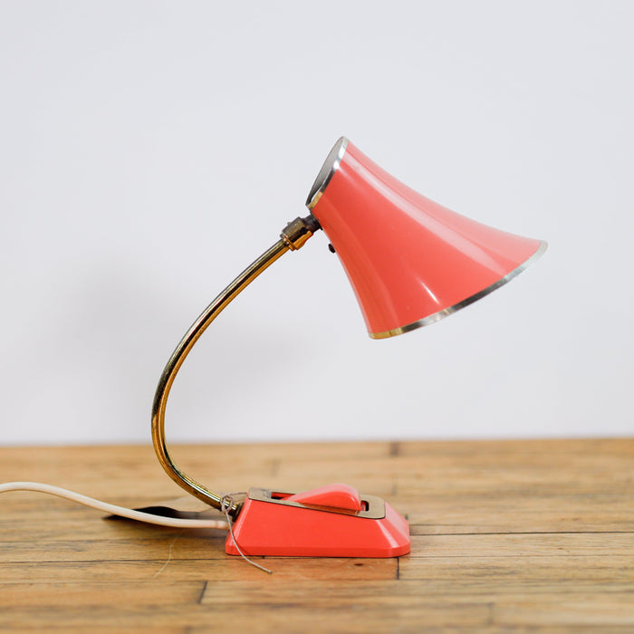 Tischlampe rosa, 60ger Jahre-Vintage Kontor-Vintage Kontor
