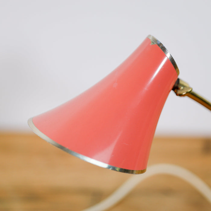 Tischlampe rosa, 60ger Jahre-Vintage Kontor-Vintage Kontor