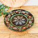 Verzierter Wandteller mit Folklore Muster-Vintage Kontor-Vintage Kontor