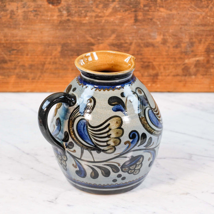 Vintage Keramik Krug mit Bemalung-Krug-Vintage Kontor-Vintage Kontor