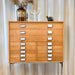 Vintage Schubladenschrank mit Chrombeinen-Vintage Kontor-Vintage Kontor