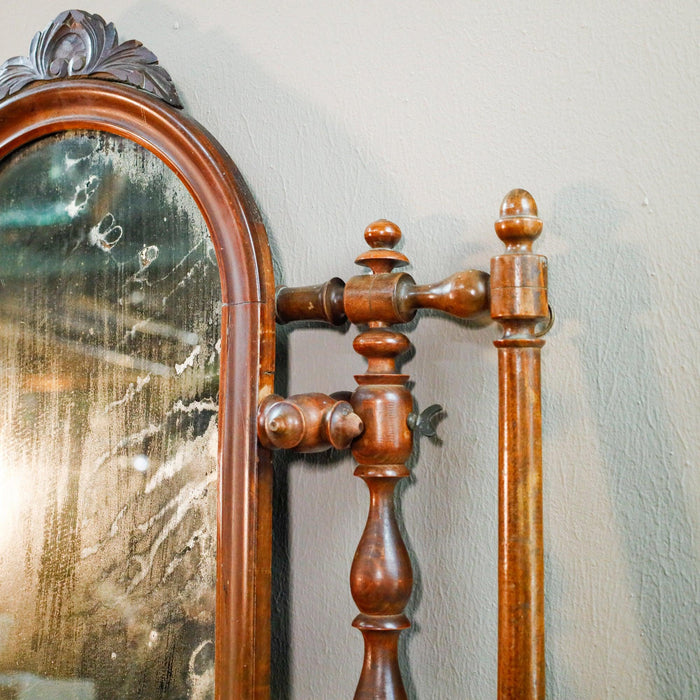 Vintage Spiegel mit gedrechseltem Rahmen-Vintage Kontor-Vintage Kontor