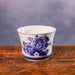 Delfter Blau, Blumentopf, Übertopf-Glas, Keramik, Porzellan-Vintage Kontor-Vintage Kontor