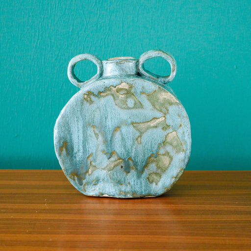 Einzigartige Vase in türkis-Vintage Kontor-Vintage Kontor