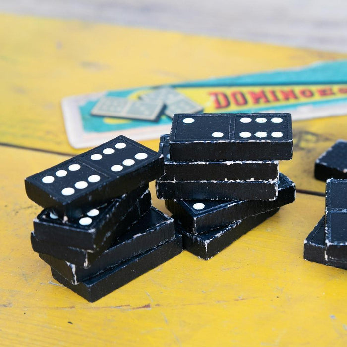 Domino Spiel in Holzkiste-Vintage Kontor-Vintage Kontor