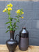 Edle Vase mit Henkel, schwarz-Vintage Kontor-Vintage Kontor