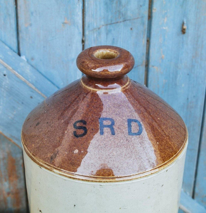 Große englische SRD Rumflasche-Vintage Kontor-Vintage Kontor