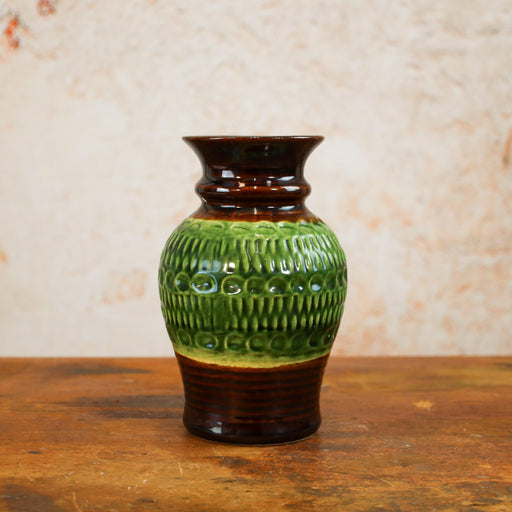 Kleine grüne Vase, Bay Keramik-Vase-Vintage Kontor-Vintage Kontor