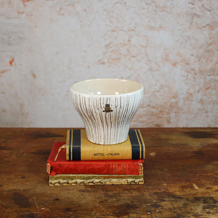 Schicker Vintage ES Keramik Blumentopf, Übertopf-Vintage Kontor-Vintage Kontor