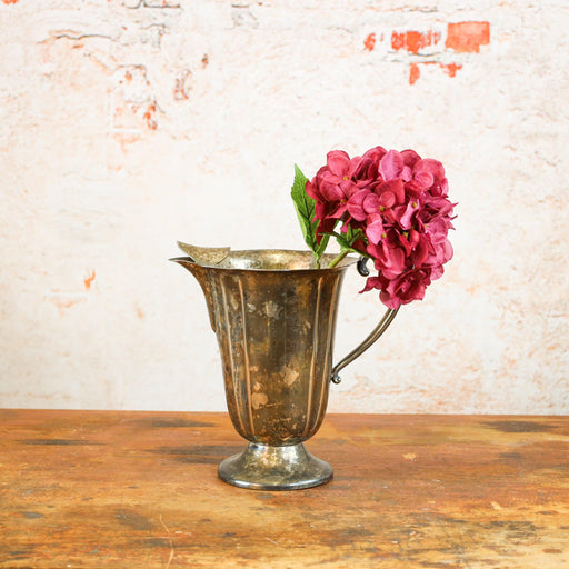 Traumhafte, nostalgische Vase, Krug versilbert-Vintage Kontor-Vintage Kontor
