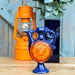 Verrückte Vase orange und blau-Vintage Kontor-Vintage Kontor