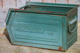 Vintage Metallkiste, Kiste, Loft 3-Kiste-Vintage Kontor-Vintage Kontor